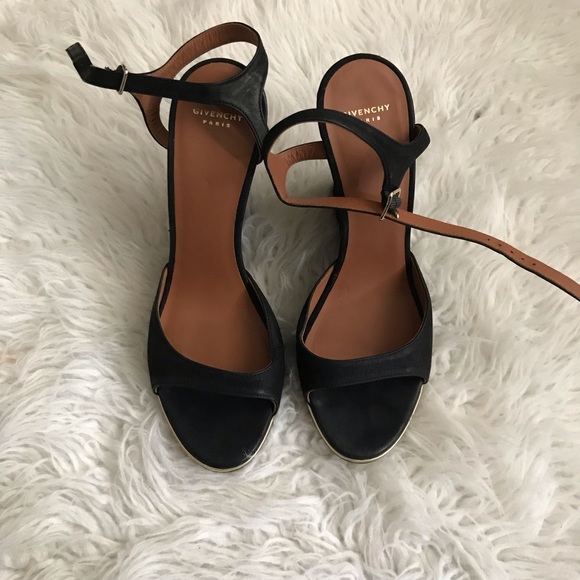 Givenchy Metal Trim Wedges - Picture 2 of 8